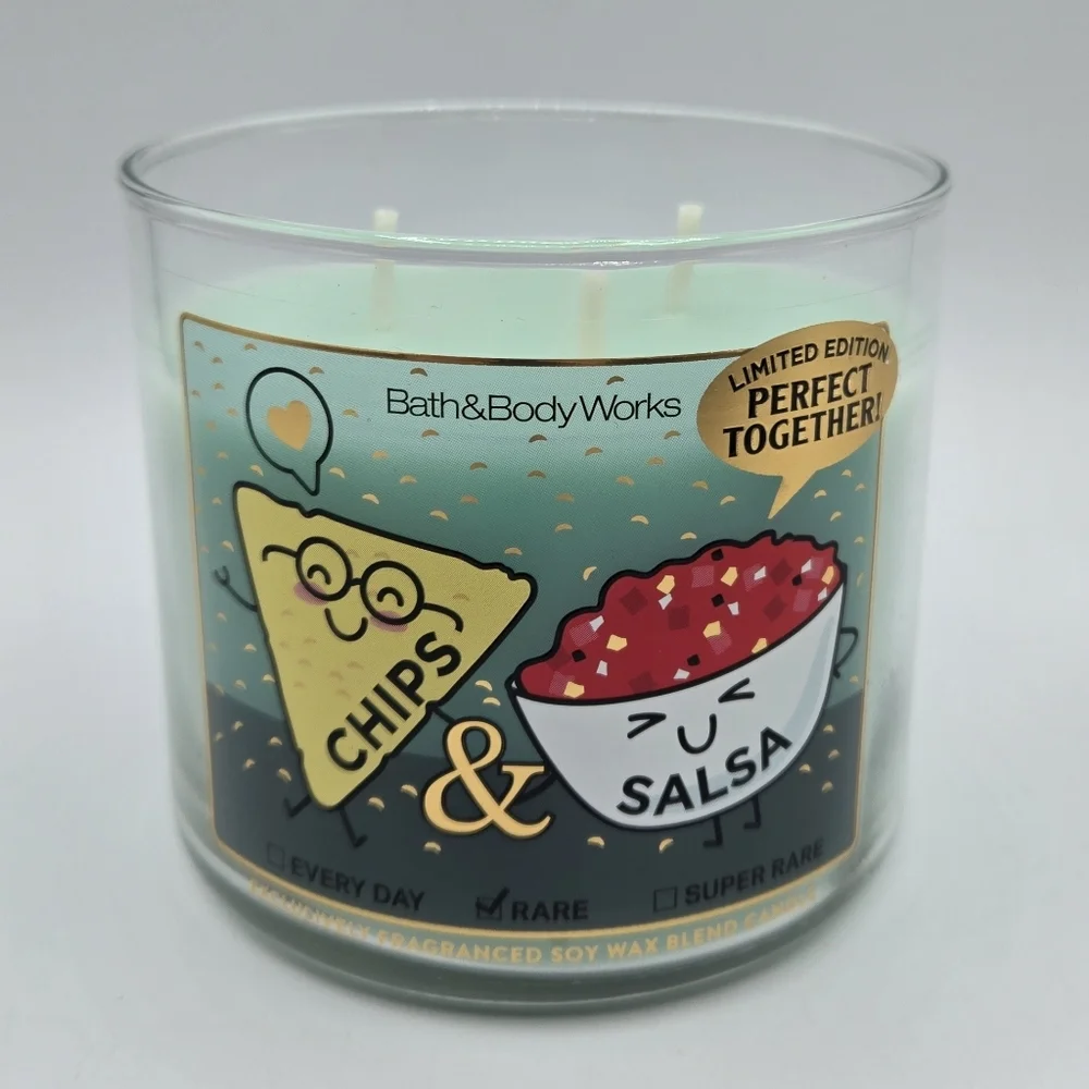 Bath & Body Works Chips & Salsa 3 Wick Candle - Picture 2 of 5